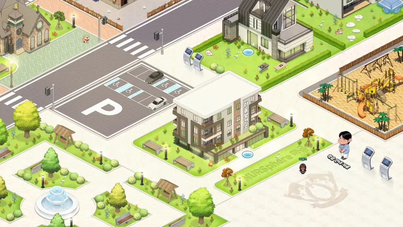 NURSphere ZEP 맵 화면